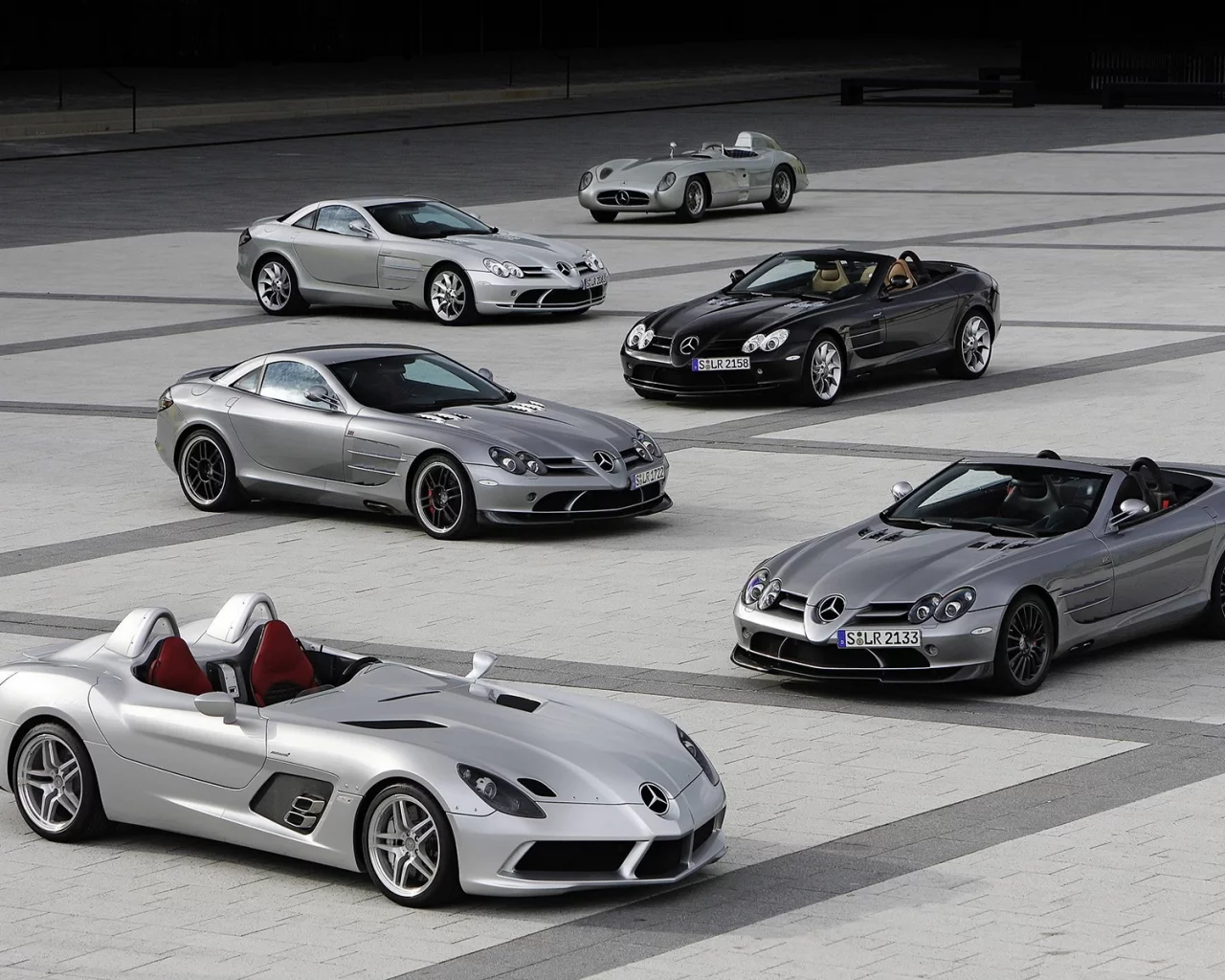 auto, mersedes benz slr