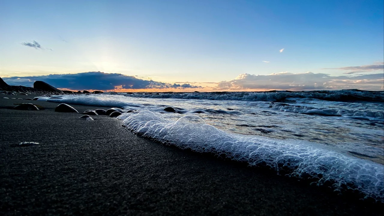море, берег