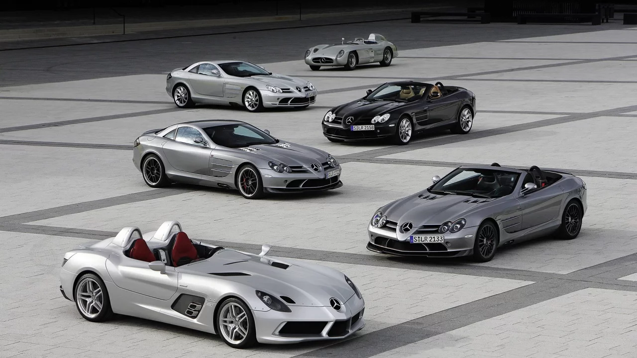auto, mersedes benz slr