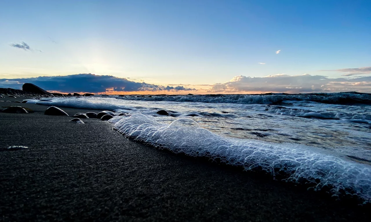 море, берег