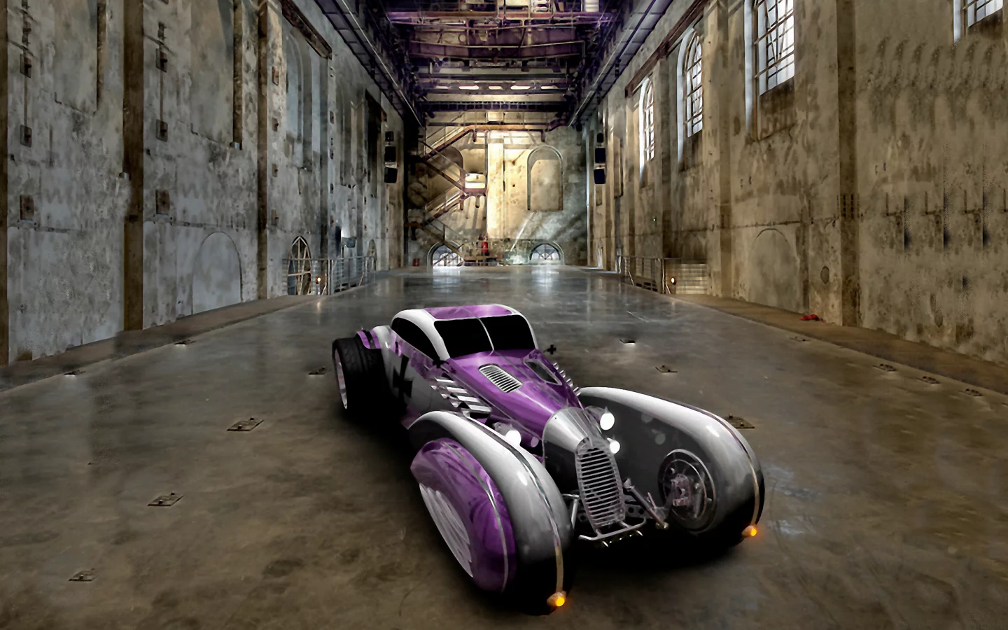 auto, hot road