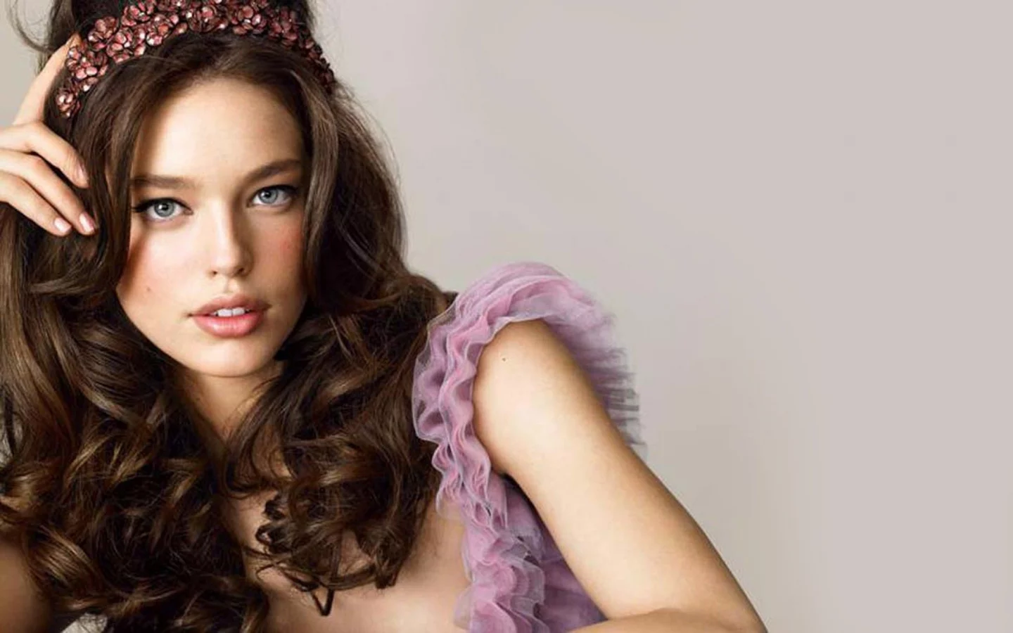 девушка, взгляд, emily didonato