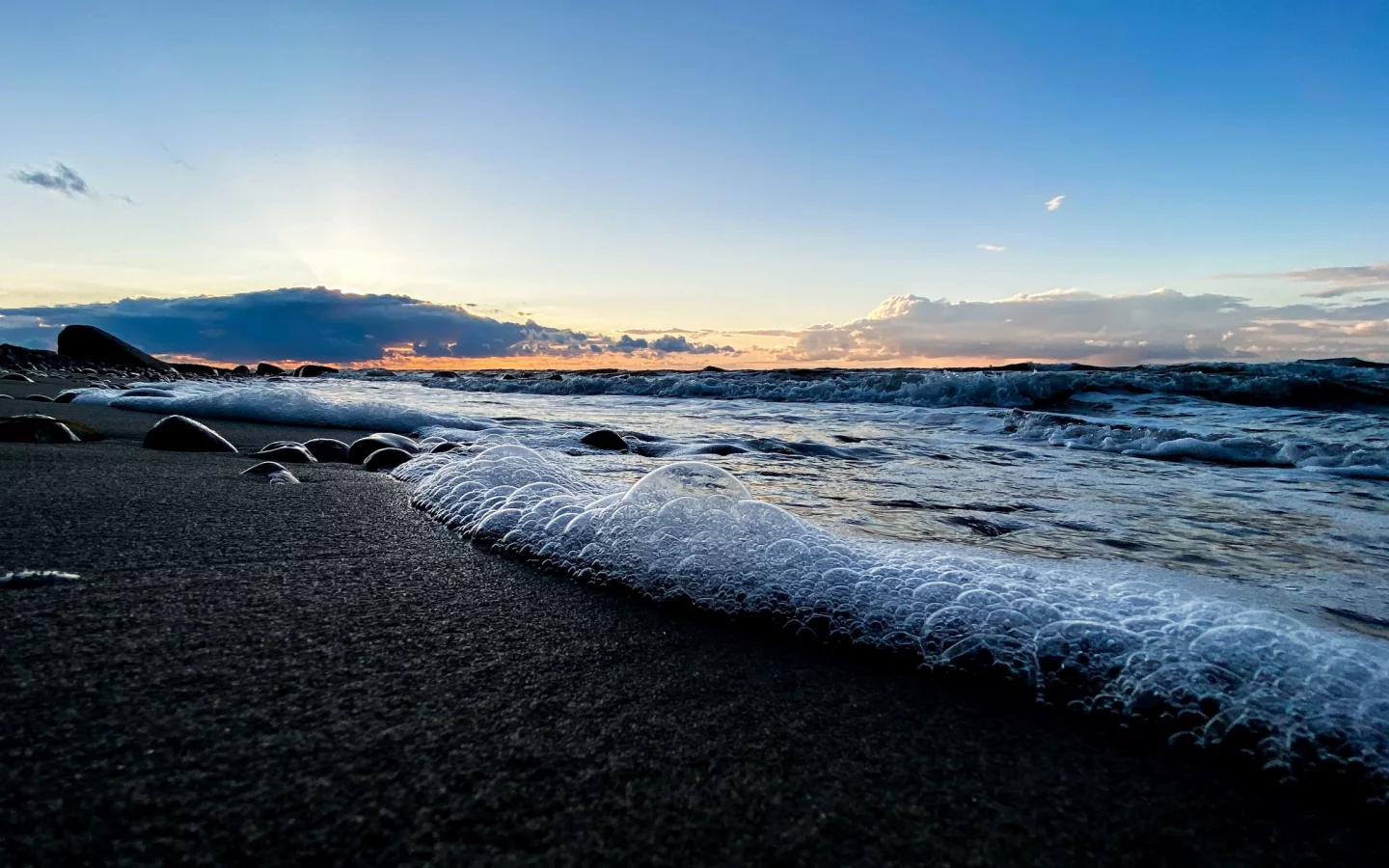 море, берег