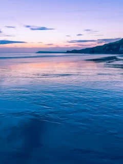 море, скалы, горизонт
