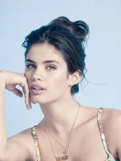 девушка, взгляд, sara sampaio