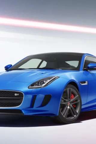 auto, jaguar coupe
