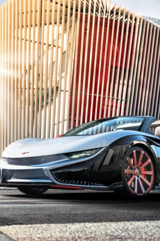 auto, spyder, concept
