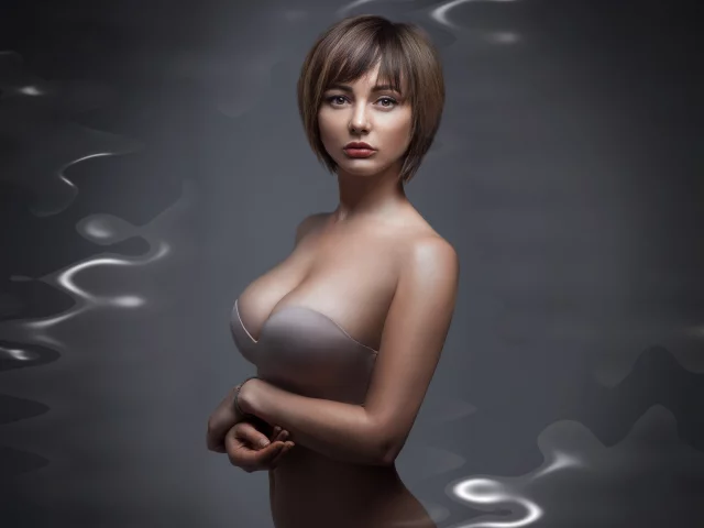 девушка, милая, симпатичная