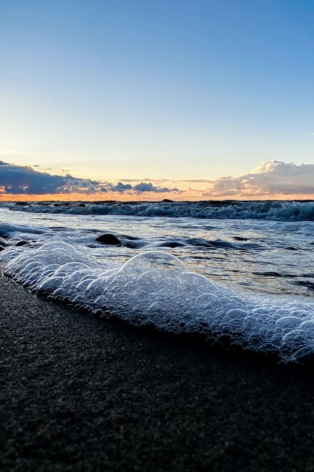 море, берег