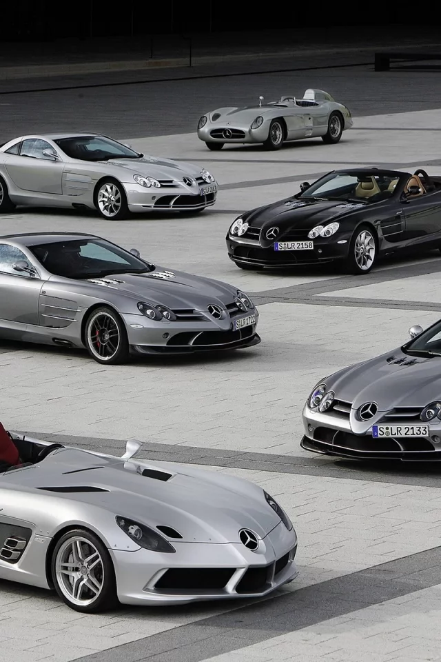 auto, mersedes benz slr