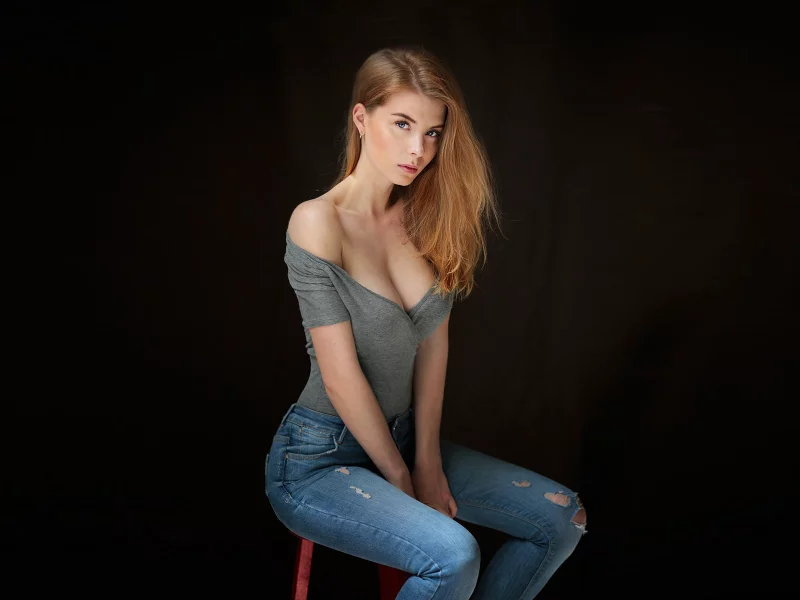 девушка, милая, симпатичная