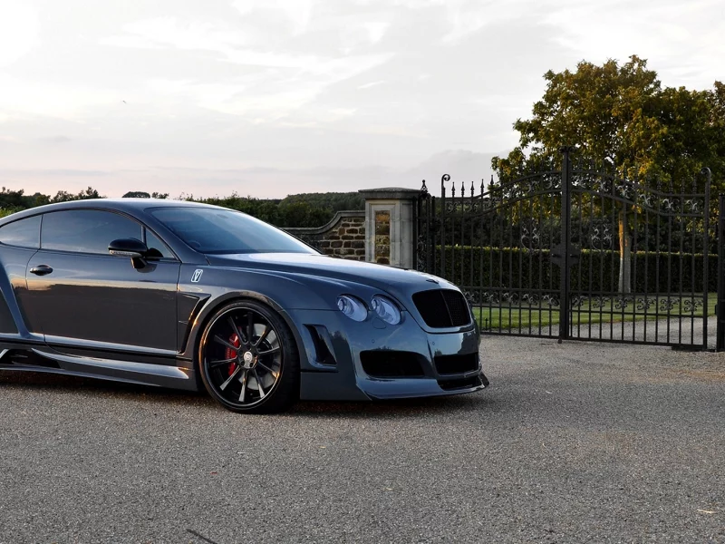 auto, bentley continental