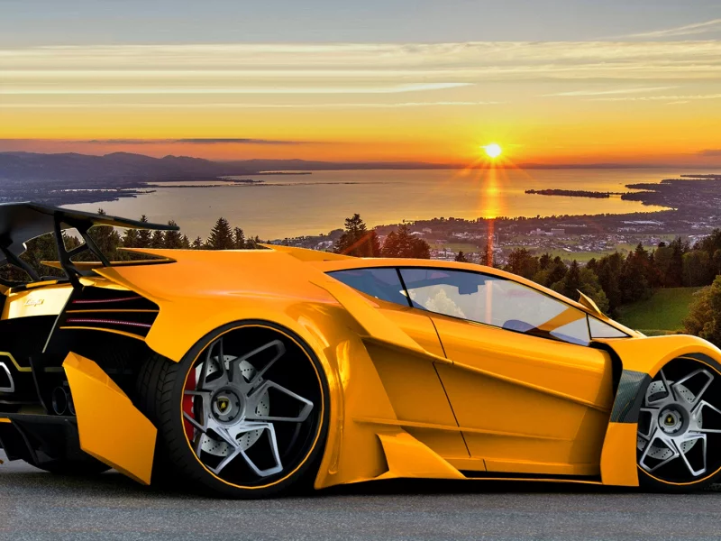 auto, lamborghini aventador, concept