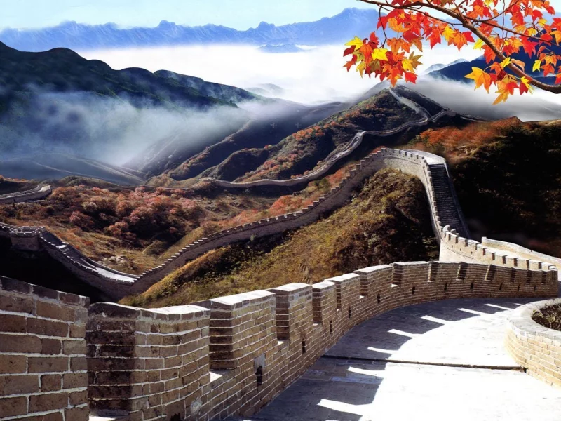 китай, великая, стена, great wall