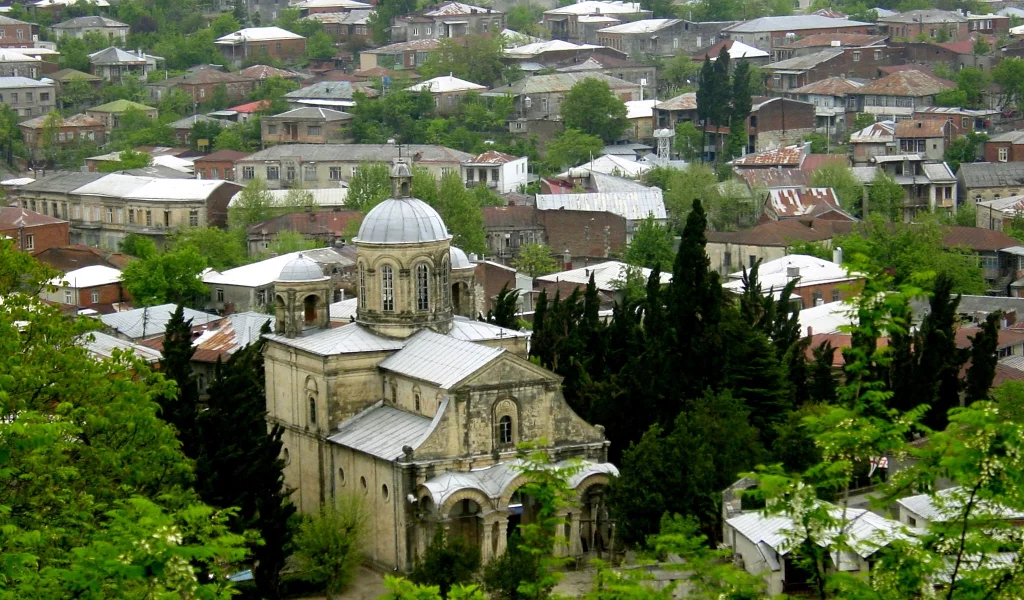 кутаиси, грузия, день