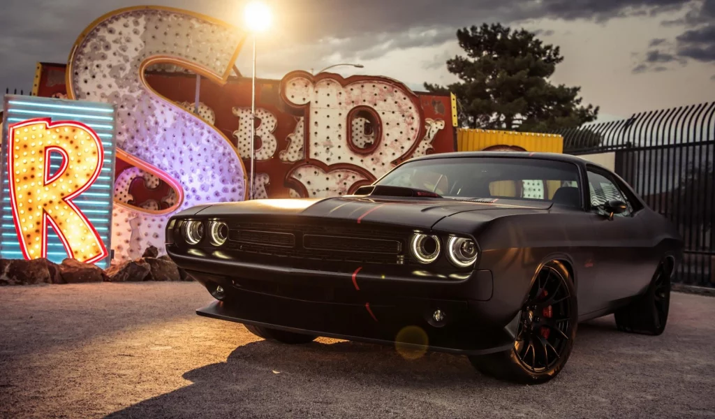 auto, dodge challenger srt