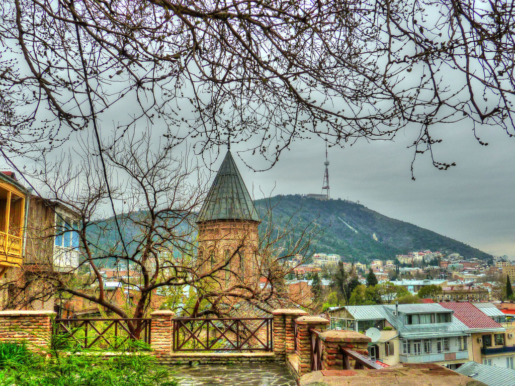 тбилиси, грузия, день
