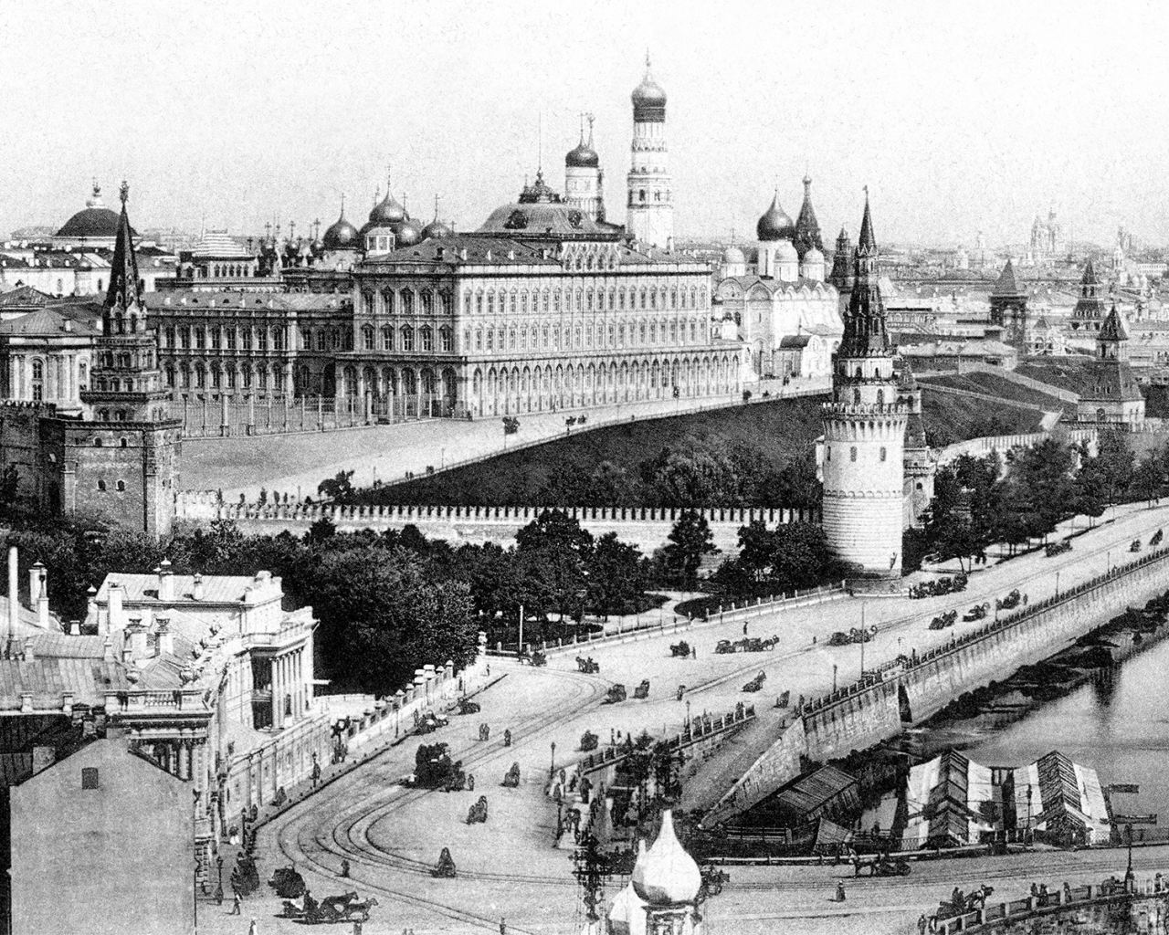 москва, кремль, 19 век