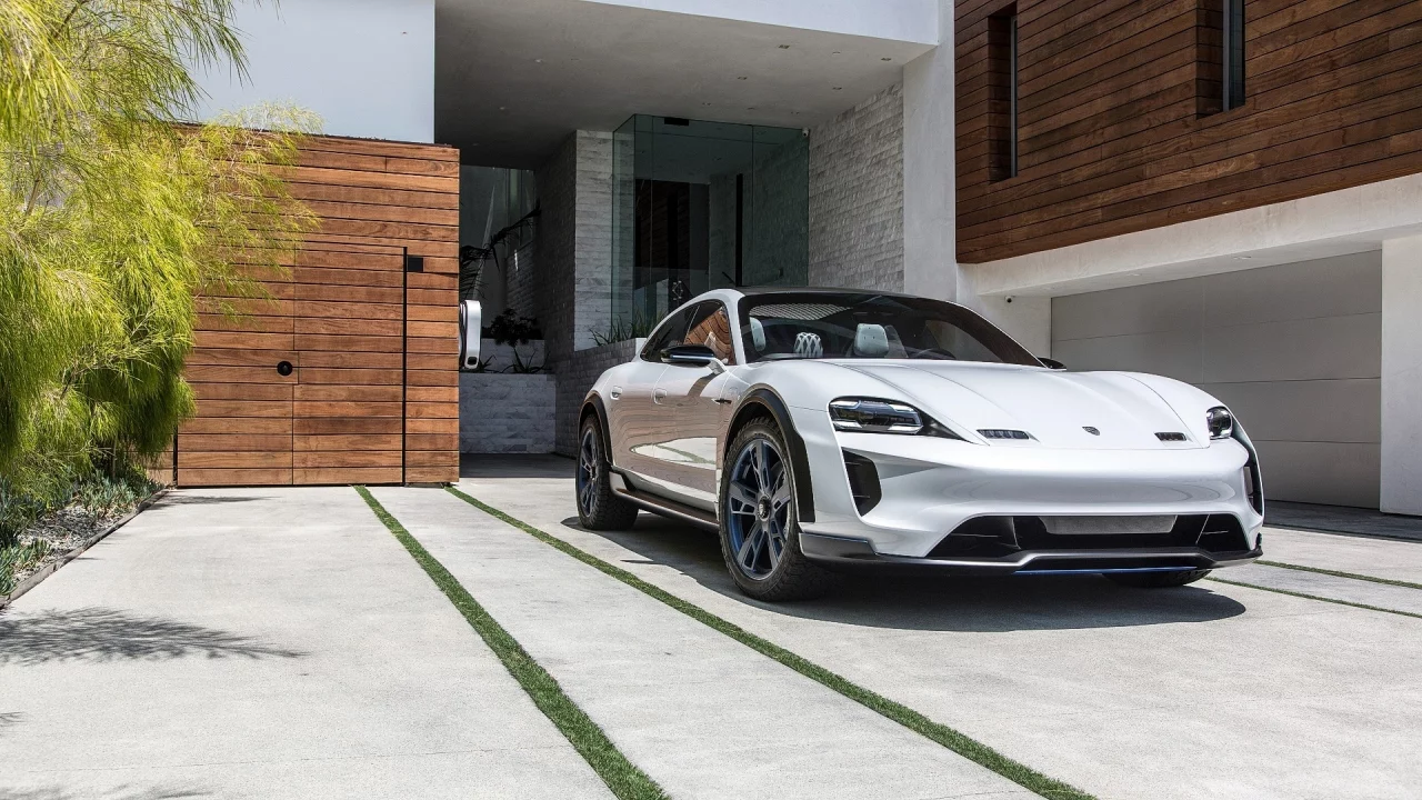 auto, porsche taycan