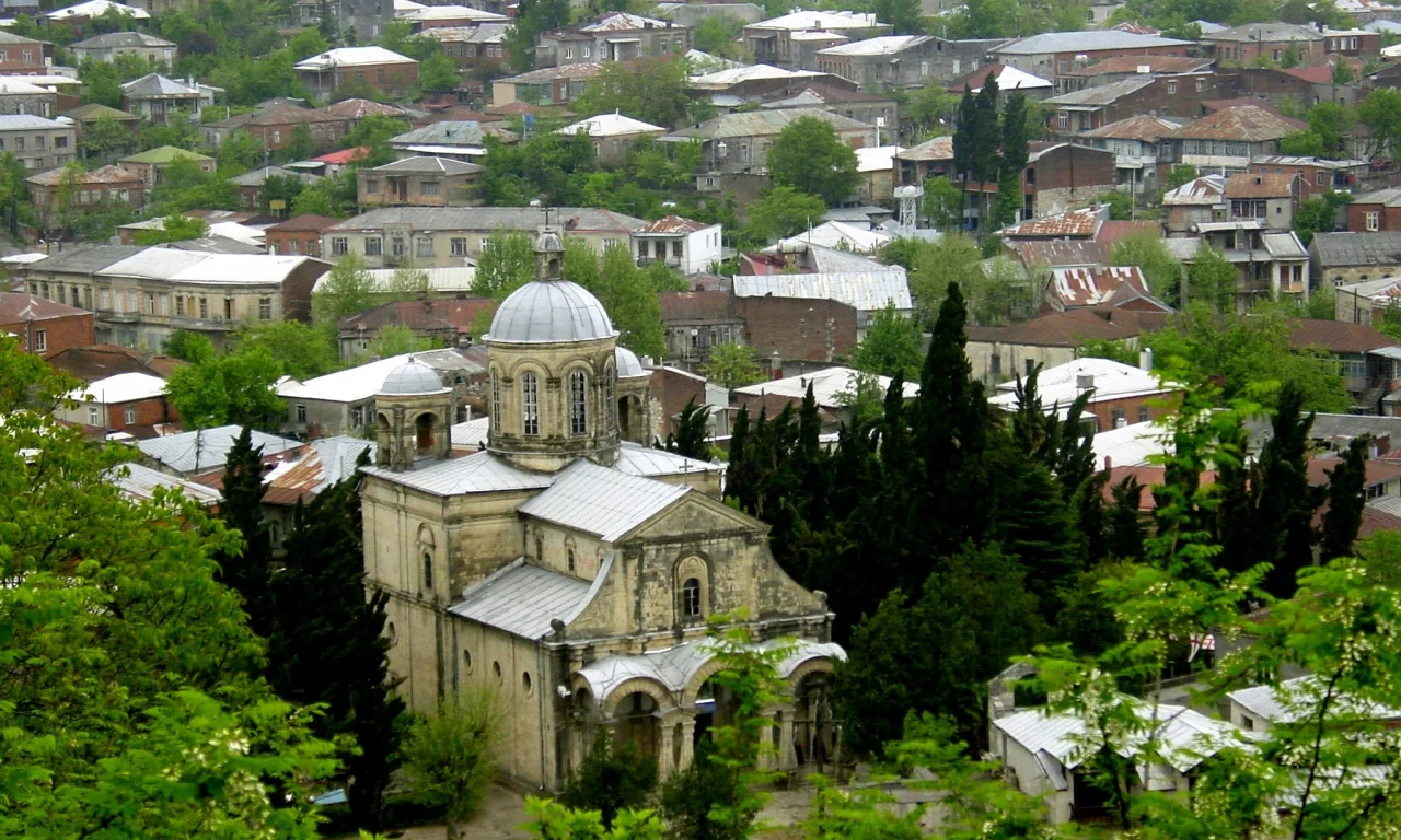 кутаиси, грузия, день
