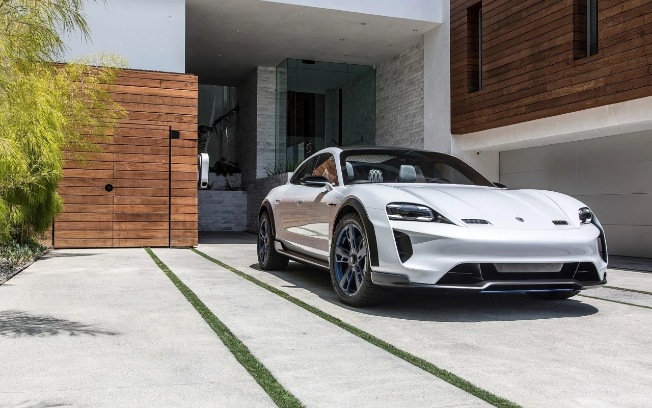 auto, porsche taycan