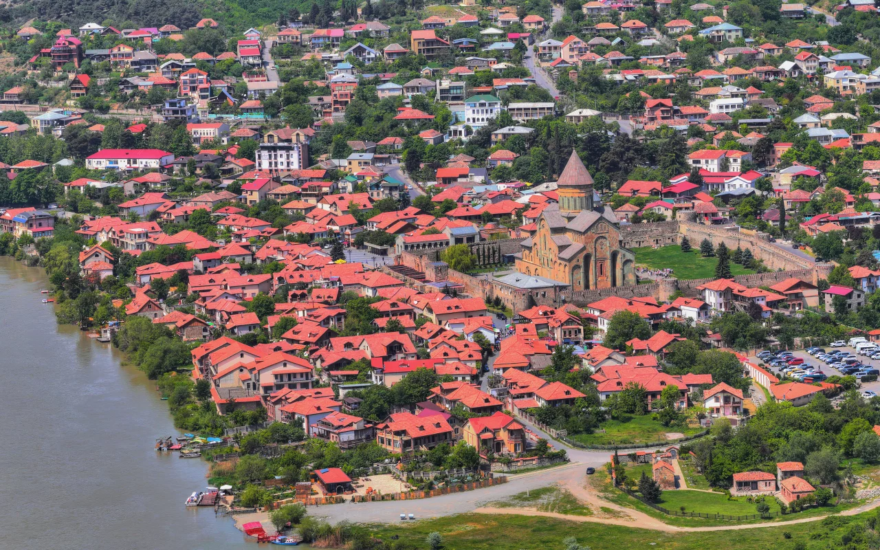 мцхета, грузия, день