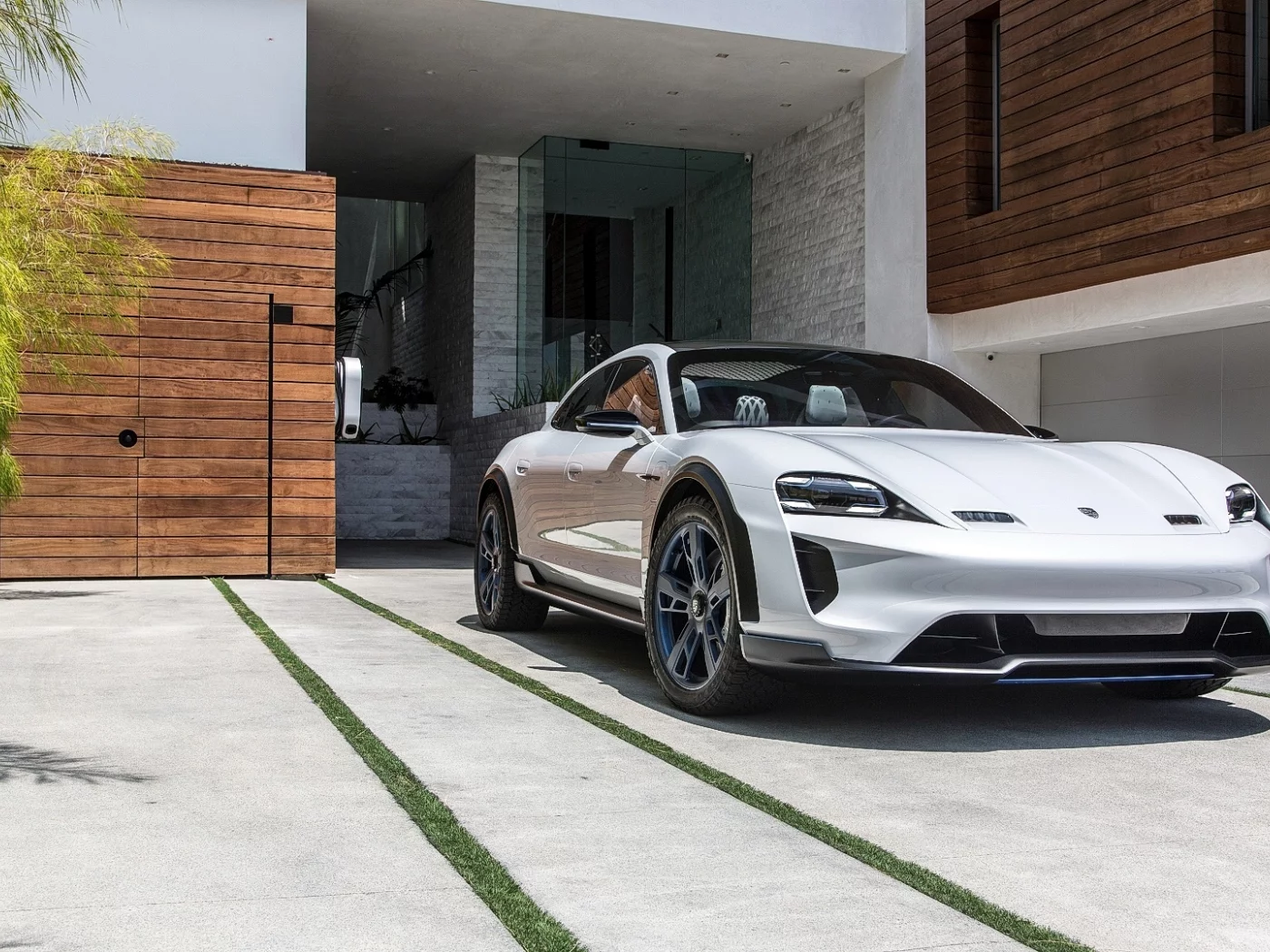 auto, porsche taycan