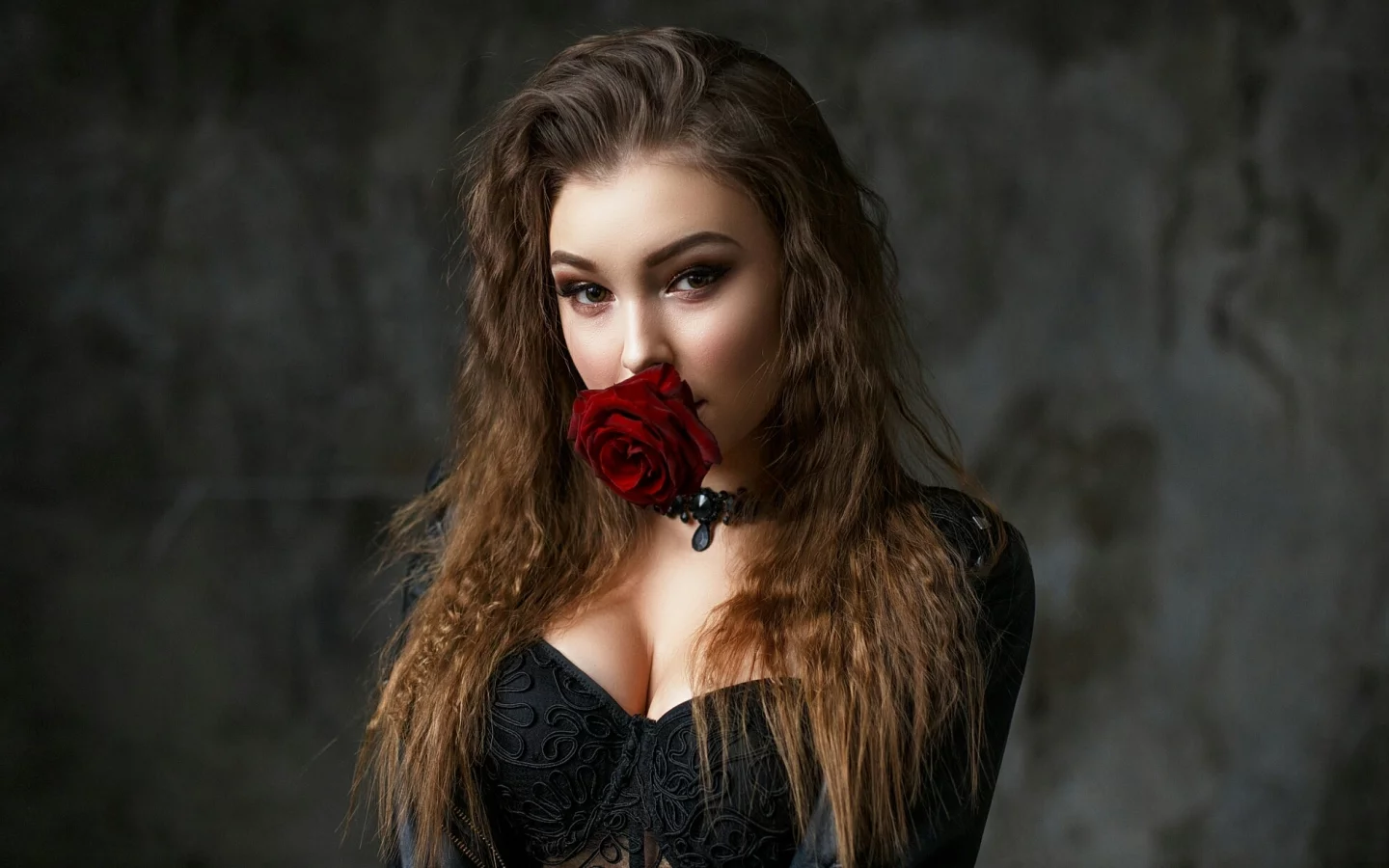 девушка, милая, красивая, симпатичная, взгляд