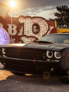 auto, dodge challenger srt