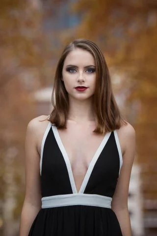 девушка, милая, красивая, симпатичная, взгляд