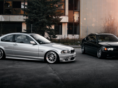 auto, bmw e46