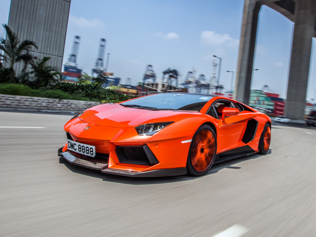 auto, lamborghini aventador