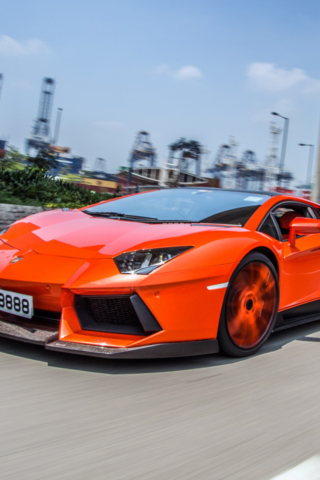 auto, lamborghini aventador