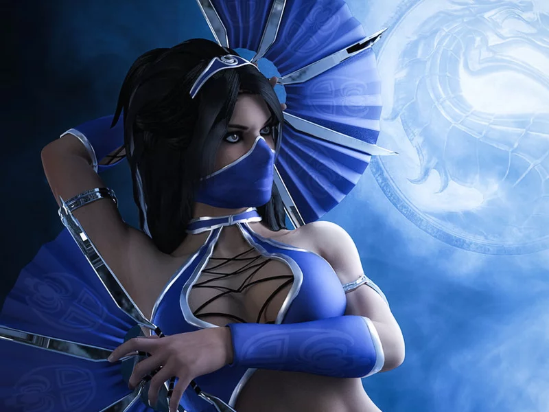 девушка, kitana