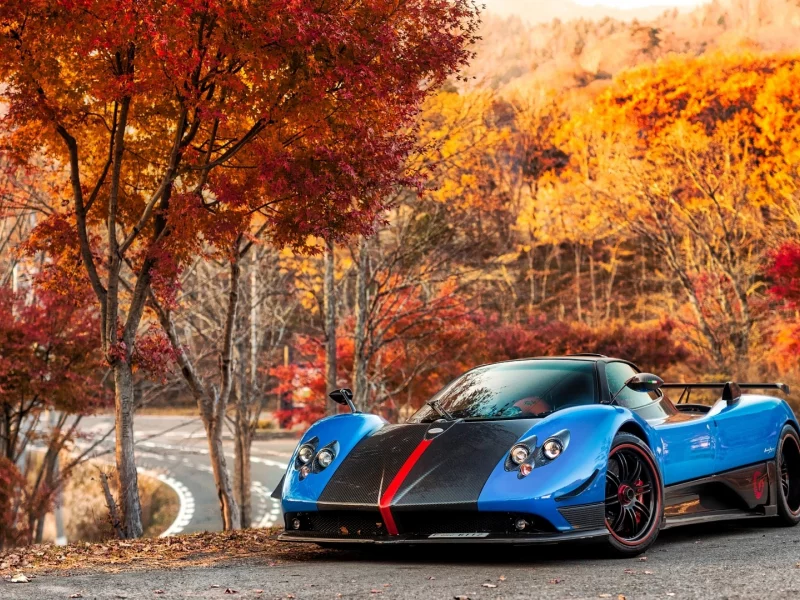 auto, sportcar, pagani zonda