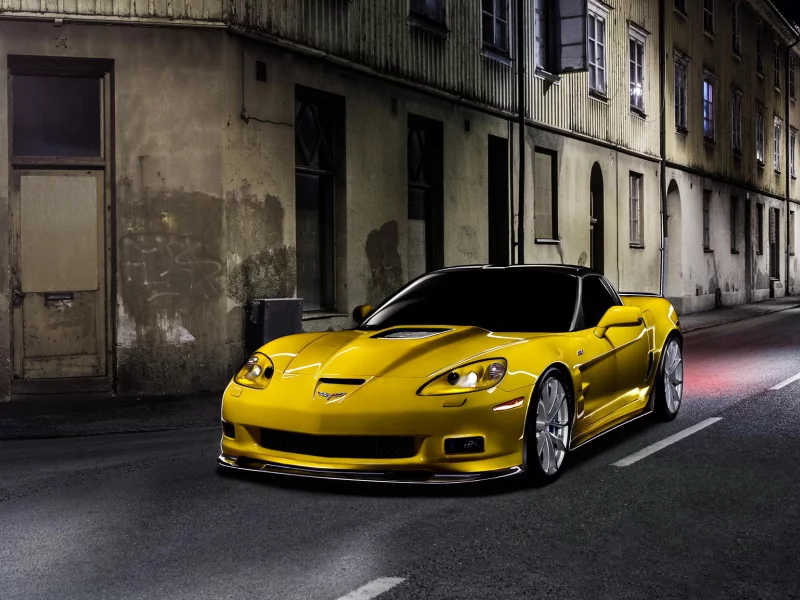 auto, chevrolet corvette
