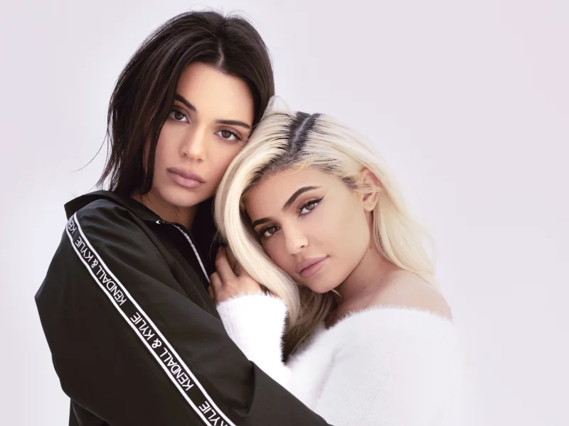 девушки, kylie jenner, kendall jenner