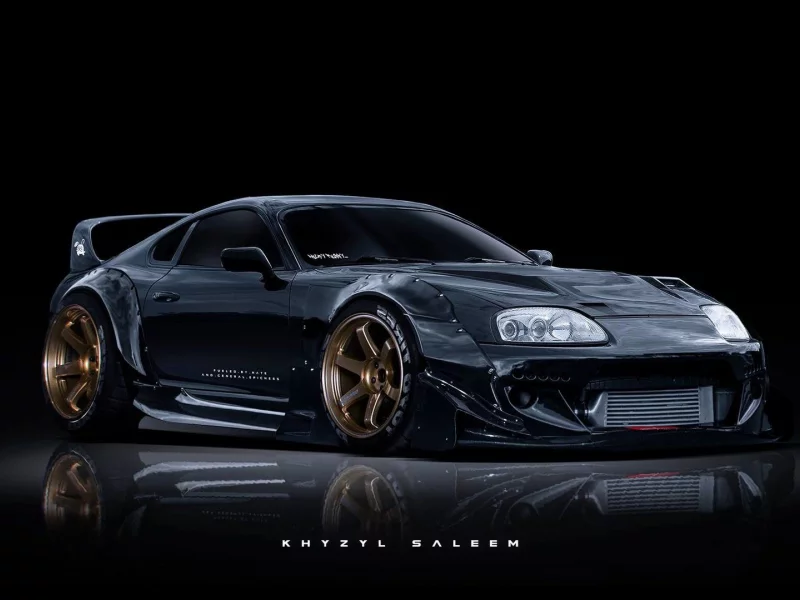 auto, toyota supra, tuning