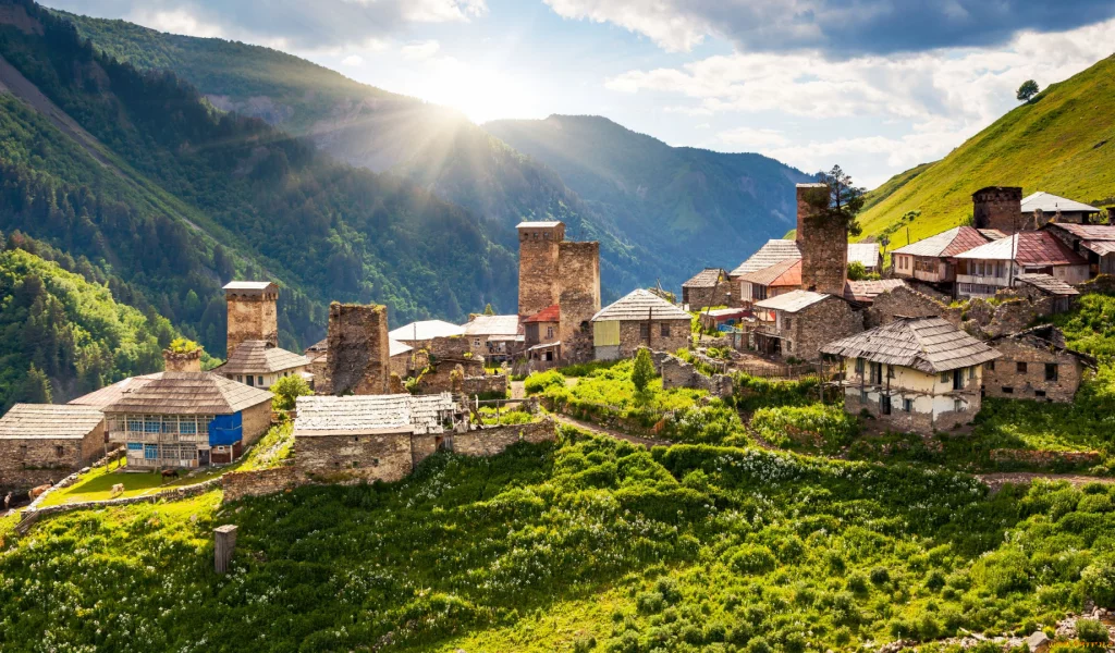 сванети, грузия, горы