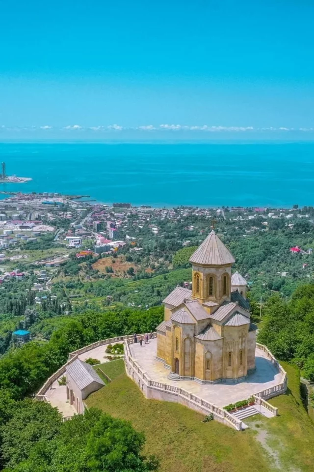 батуми, грузия, вечер