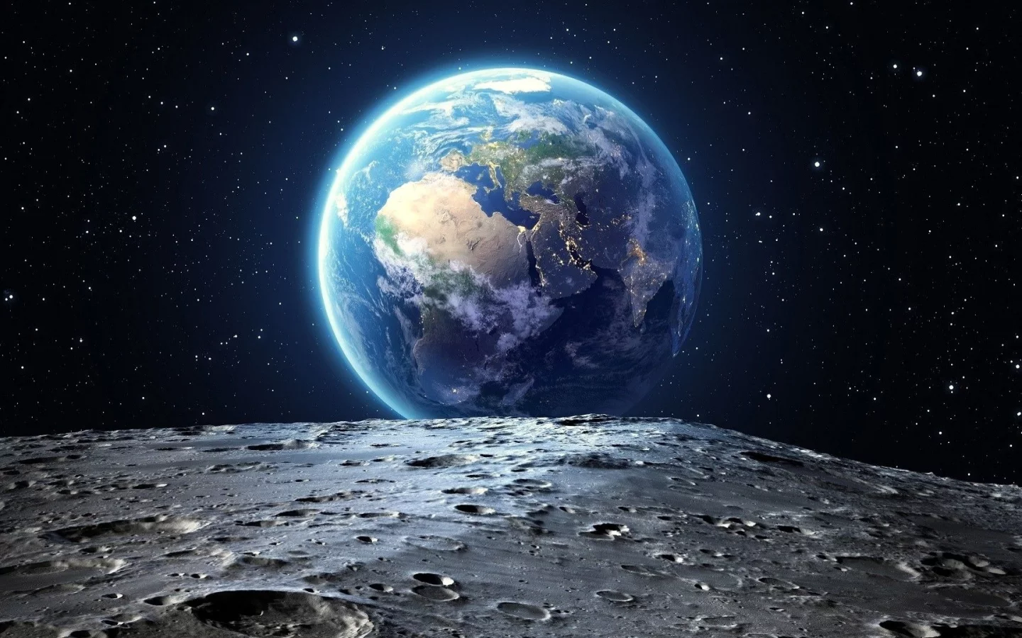 space, planet, satellite, moon