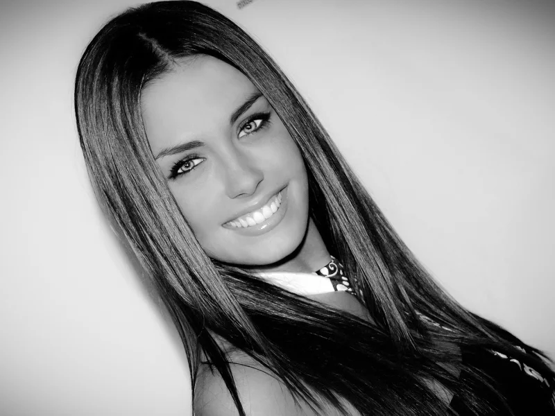 girl, beautiful, pretty, smile, portrait