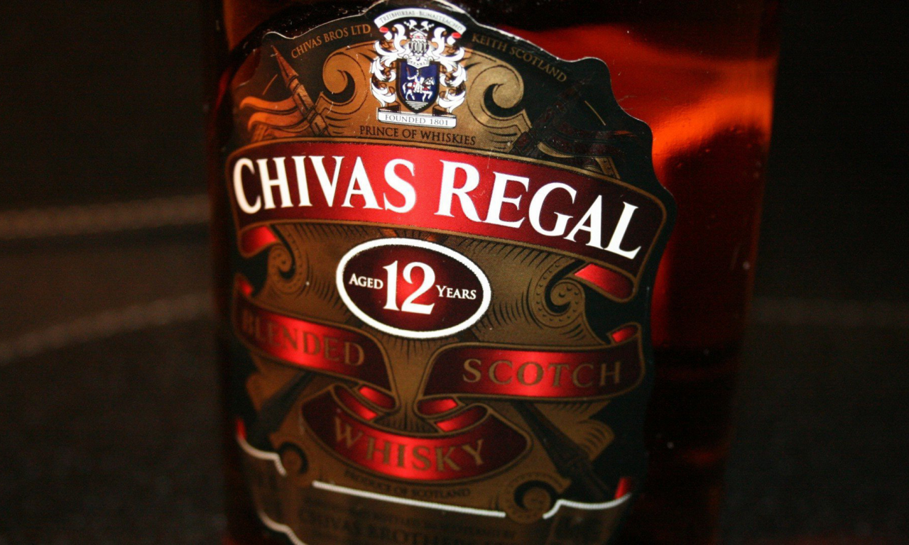 whiskey, chivas regal, 12 years old