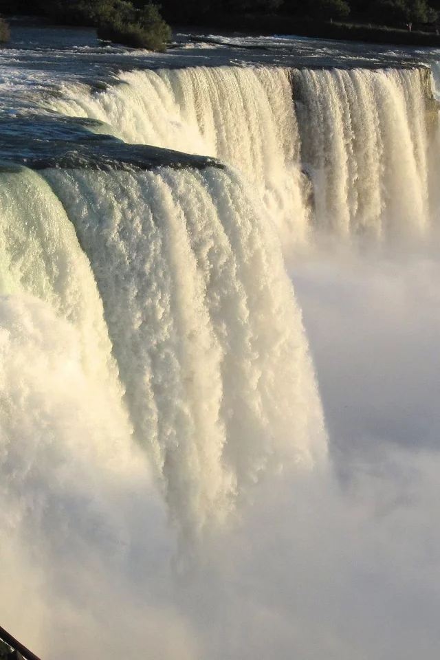 nature, waterfall, stream, water, spray