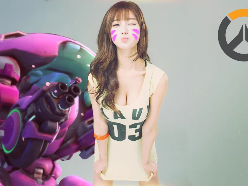 girl, cute, asian, cosplay, overwatch