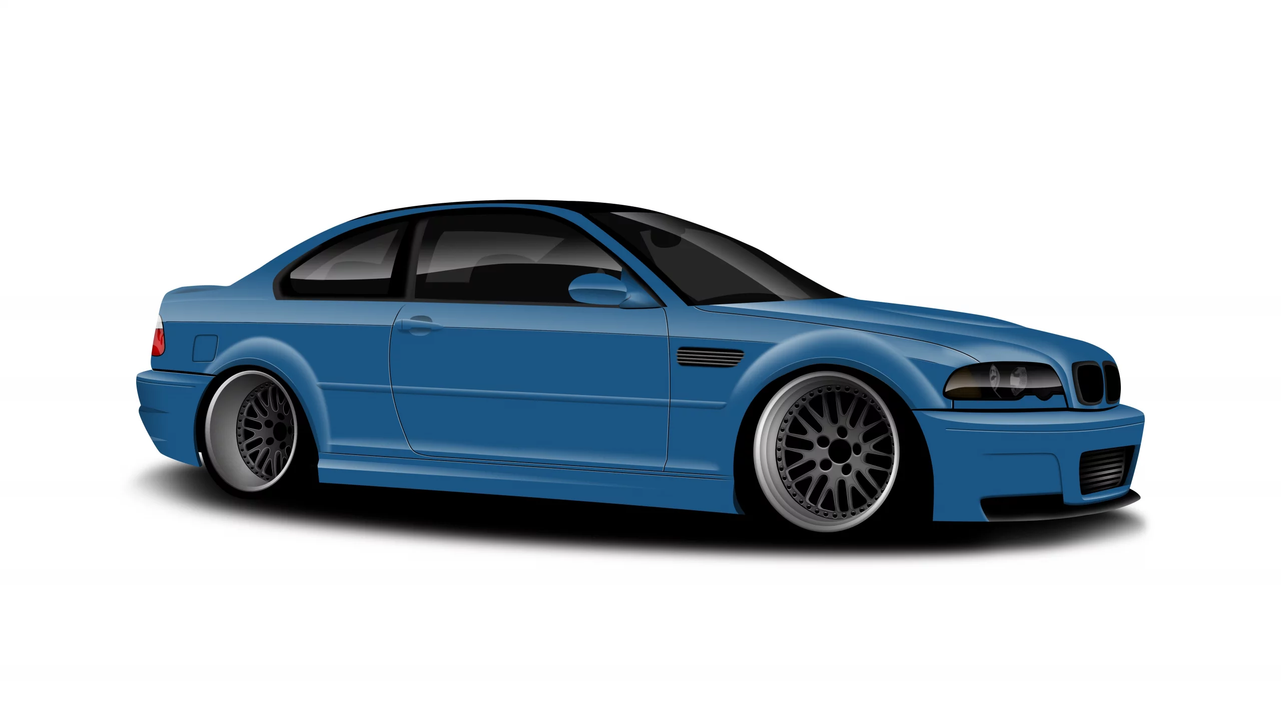 auto, bmw e46