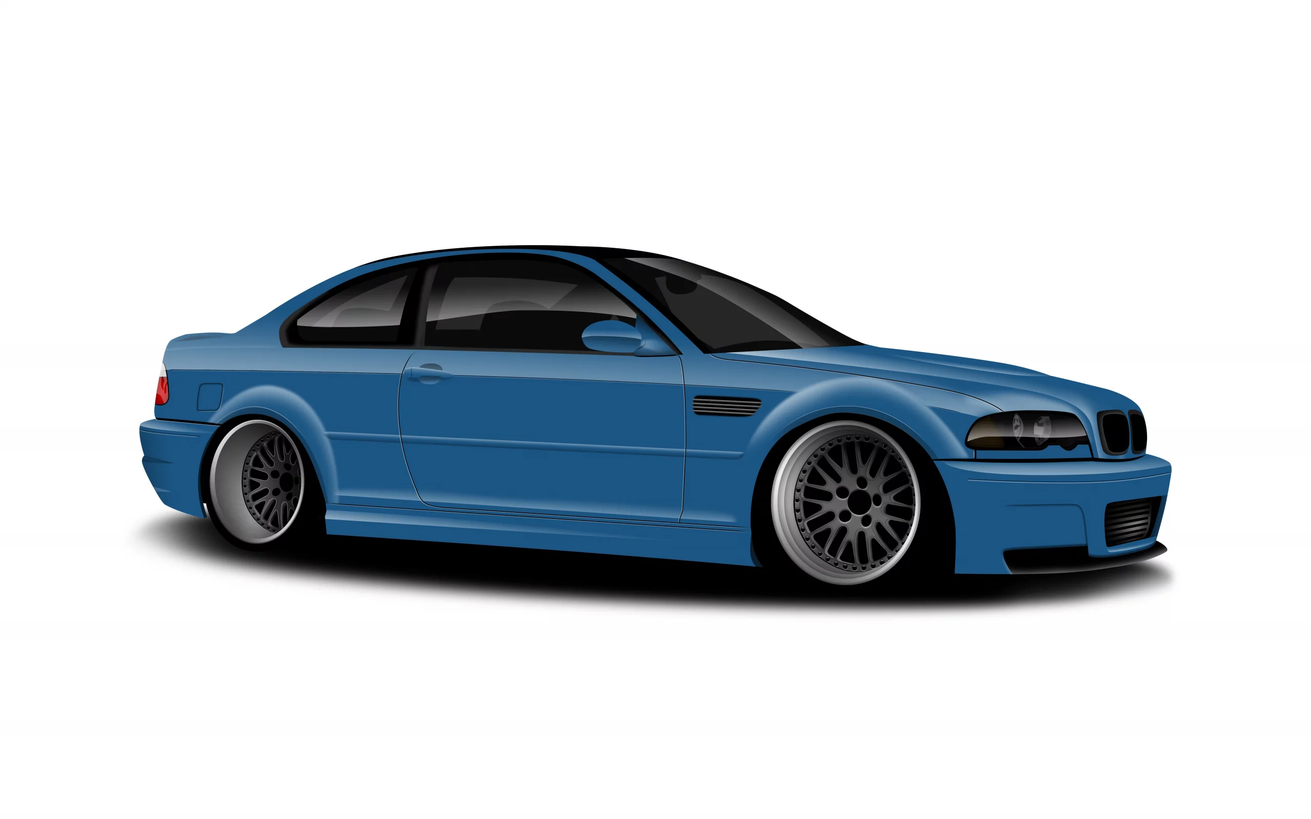 auto, bmw e46
