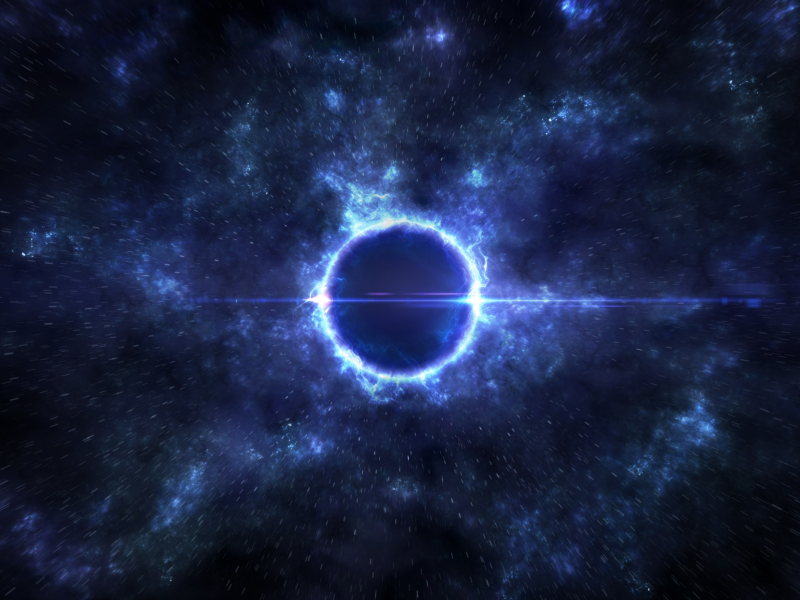 space, black hole, universe