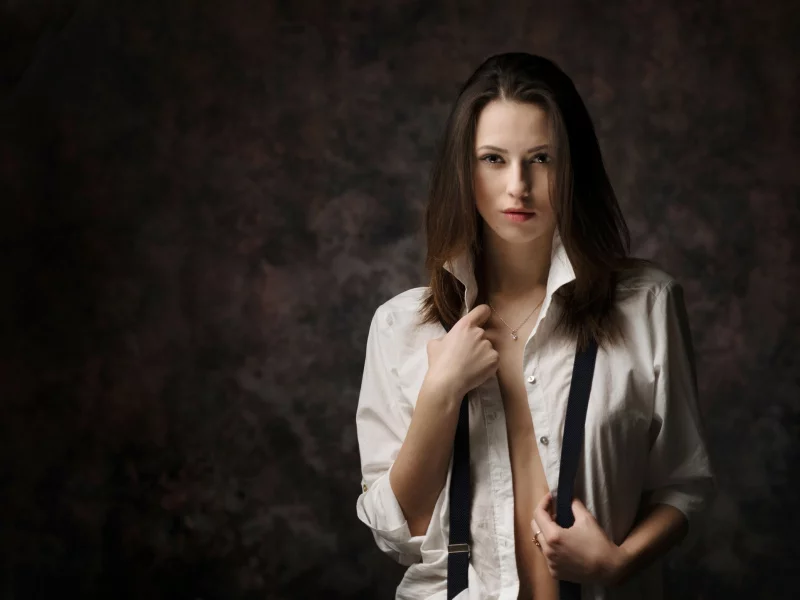 girl, beautiful, longhaired, shirt