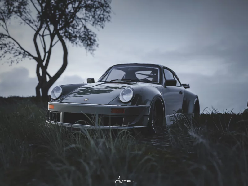 auto, porsche 911